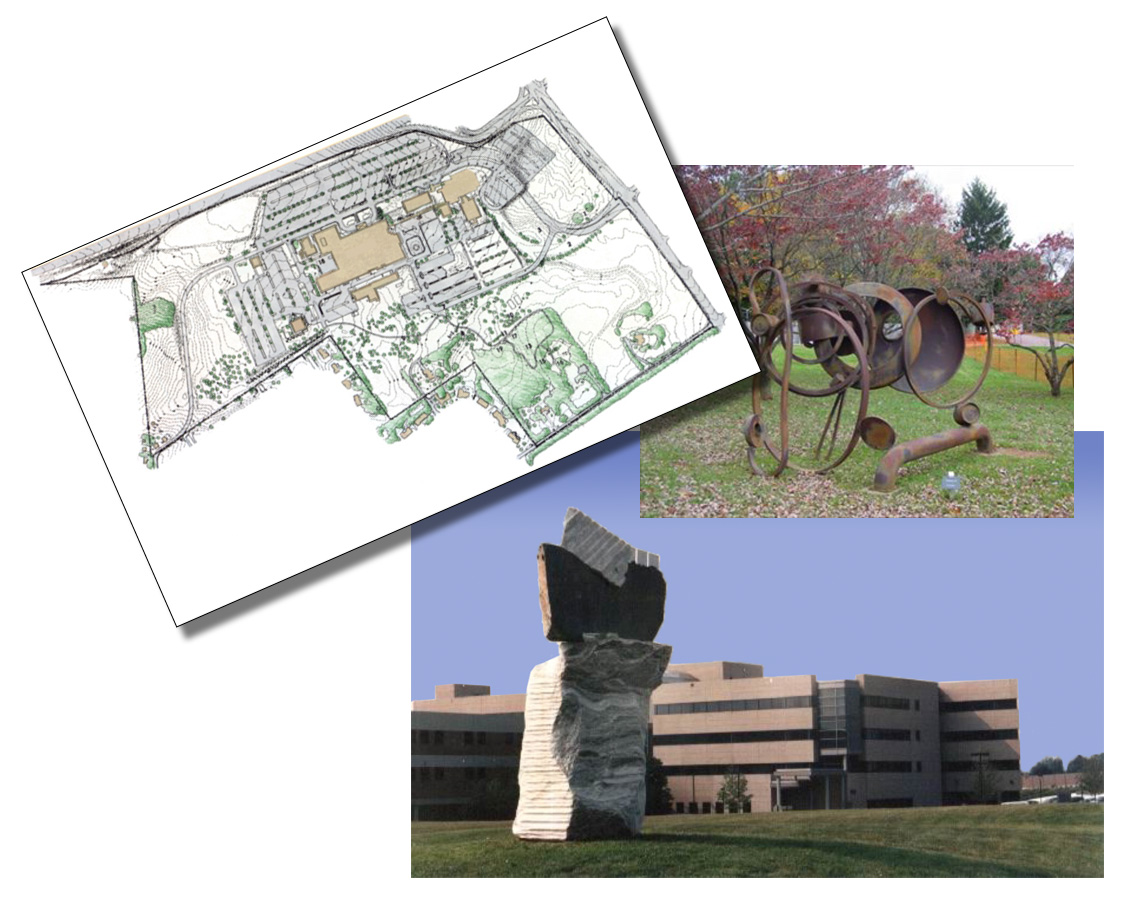 Hospital Campus Plan & Sculpture Park - Lehigh Valley Hospital