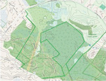 Collaborative Ecological Stewardship Planning Woodsom Farm Park and Amesbury Town Forest Map